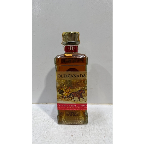 Old Canada Canadian Whisky 710ml - Sealed 1974