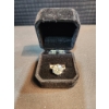 Image 1 : Sterling Silver Ring With 3.0 Ct Moissanite Stone