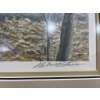 Image 2 : Robert Bateman Hardwood Forest - White Tailed Deer Numbered Print 32Wx19H