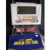 Image 1 : Gilbert American Flyer Model Trains: Lumber Car and Christmas Boxcar 2005