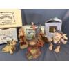 Image 1 : Krystonia Hand Painted Figurines, Made in England w/ Certificates,  5 Pieces - Lrgest ~7in Long