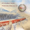 Image 1 : 2022 50-Cent CP Holiday Train Lenticular Coin 