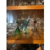 Image 3 : large collection of retro wine, glasses shot glasses and whiskey glasses a number of them are crysta