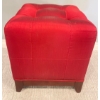Image 2 : Upholstered Ottoman 22T w/ Geometric Rug Duo 