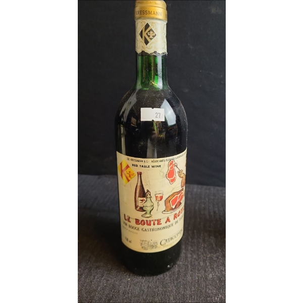 Vintage Red Table Wine