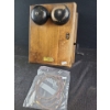 Image 1 : Vintage Northern Electric Wooden Wall Crank Telephone
