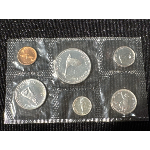 1967 Canadian Silver Uncirculated Coin Set