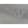 Image 3 : Waterford Crystal Sheila Pattern Claret Wine Glasses(10) - 6.5 Inches Tall