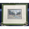 Image 1 : David Hunt  "Miette River "  Print signed by Artist 7.5Wx5H