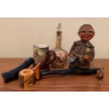 Image 1 : Friar Feature - Friar Bobble Head 9T w/ Liquor Decanter Stein & More