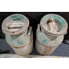 Image 2 : XL Antique Milk Cans w/ Lids 25"Tall