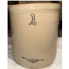 Image 1 :  1 Imperial Gallon Stoneware Crock By Medalta Potteries in Medicine Hat, Alta