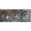 Image 1 : 1968 Chevrolet Chevelle 14" Stainless Steel Hubcaps (3)