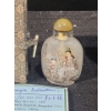 Image 6 : Artist: Jin Que Mei "Guanyin Bodhisattva" Wang Xisan Ji School Reverse Painting Snuff Bottle