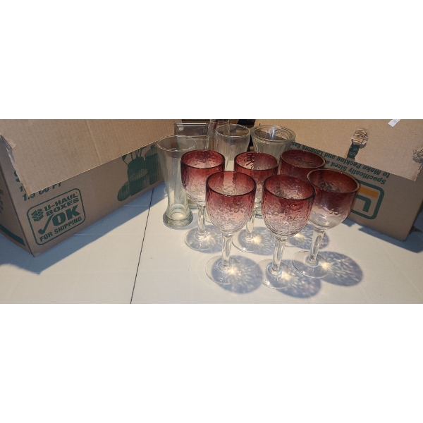 Assorted Wine Glasses, Ale Glasses