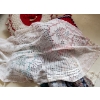 Image 3 : Crochet Decorator Pillows, Table Runner, Small Tablecloth and More!