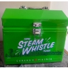 Image 3 : Steam Whistle Chest Full Of Assorted Handtools Dancing Dice Game Timex Alarm Radio 