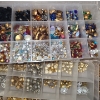 Image 6 : Assorted Craft Beads and Containers as Shown