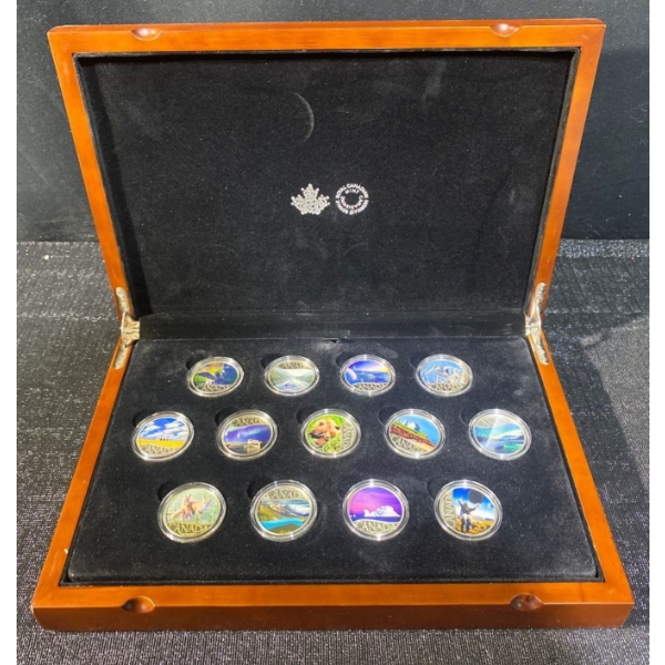 Royal Canadian Mint 2017 Canada 150th Anniversary 13-Coin Pure Silver Set