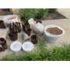 Image 3 : No Soil - Hydroponic Growing System - Planting Pots, Water Gauges, Clay Pebbles, Nutrient For Water 