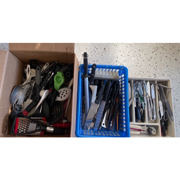 Collection Of Kitchen Utensils 