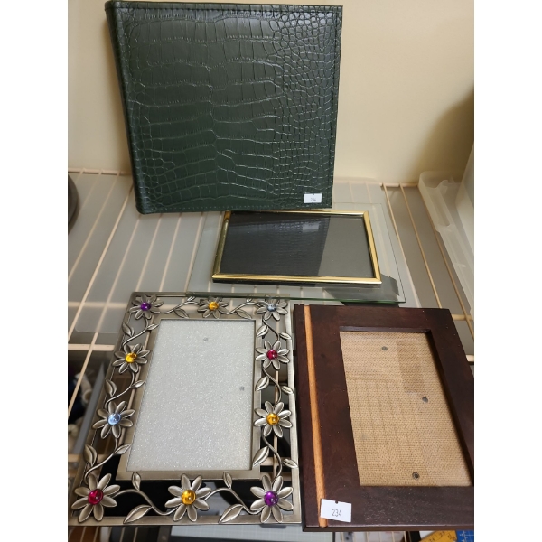 Assorted Picture Frames (4X6 and Photo Album)