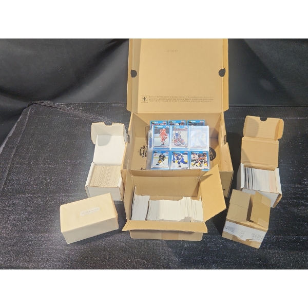 Assortment Of Boxed Hockey Cards
