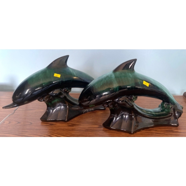 Vintage BMP 2 Dolphins Small Crack on Front