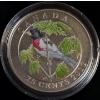 Image 1 : 2012 25¢ Rose-Breasted Grosbeak - Coloured Coin