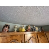 Image 3 : collection of teapots, gnomes, and number of other ceramic items, many of which are handmade