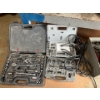 Image 3 :  tool sets, tap and die set socket sets both bins and everything else that’s in the shelf