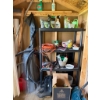 Image 1 : Comprehensive Shed Storage Lot With Tools, Ladder, and Supplies