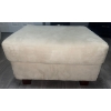 Image 1 : Modern Over Stuffed Microfiber Loveseat & Foot Rest 64x40x40