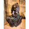 indigenous Male Sculpture From 1993 Signature On the Back Of the Sculpture Very Cool piece of Indige