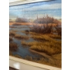 Image 2 : Marsh Scene 'Sanctuary'  Oil on Board By K.F. Martin, 18x16