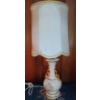 Image 1 : Vintage MCM Porcelain Hand Painted Regency StyleTable Lamp  22"tall  