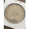 Image 2 : 1960 Canada Silver Dollar Coin, Canoe Reverse Design