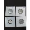 Image 1 : 1960's Canadian Quarters and Dime