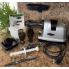 Image 1 : Omega Low Speed Masticating Celery Juicer- Nutrition System w/Attachments