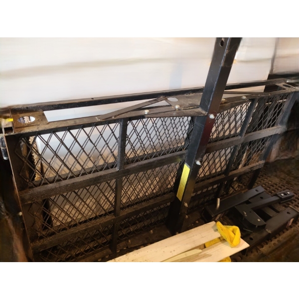 Truck Bed Extender Gate 50 W (Was Used With Dodge Truck) and Trailer Hitches 