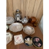 Image 3 : Kitchenware Incl. Plates (Dorset England Hand Painted, Colonial), Serving Trays, Teapot and More! 