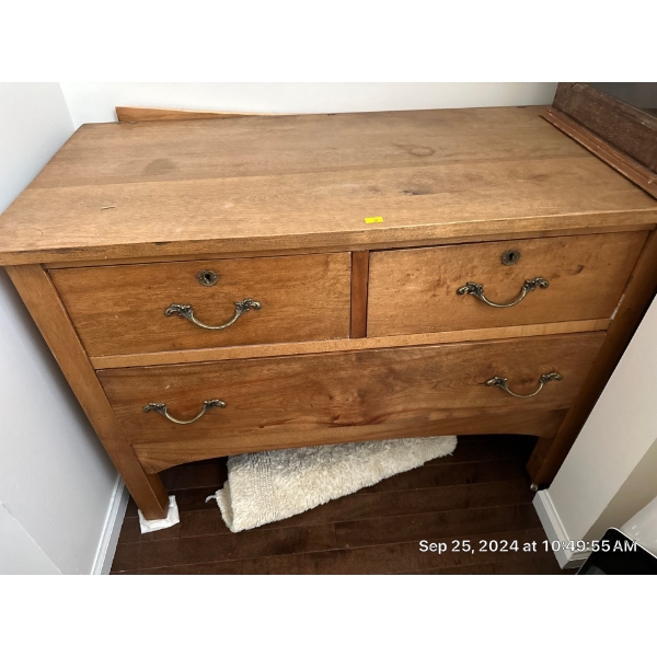 Primitive Victorian Antique Farm Dresser 36L x 18D x 26H