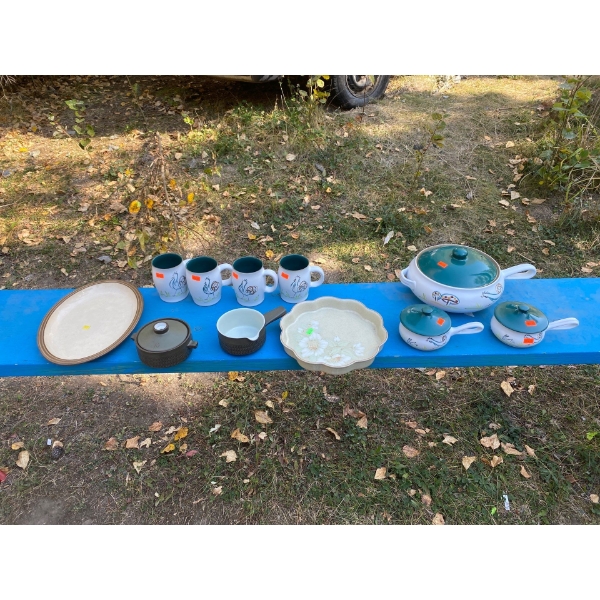 Denby Stoneware Ceramic Mug Set