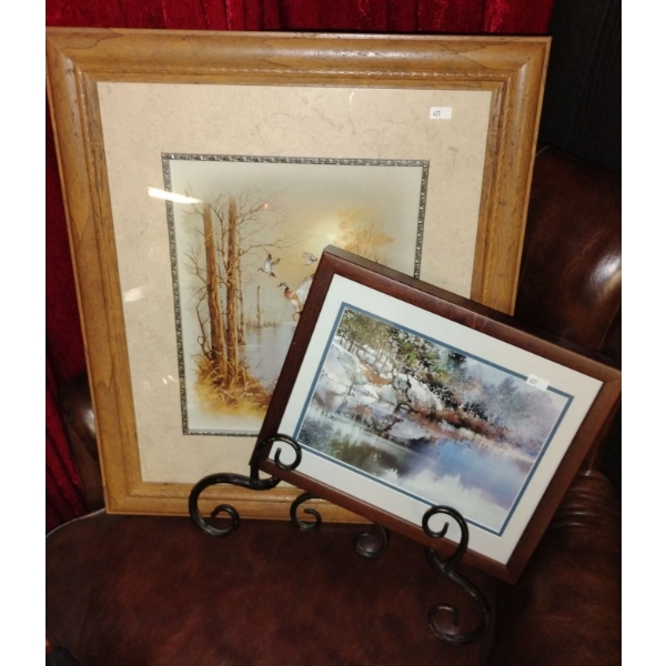 Art Print by Andre Joplan Fall Landscape 17x26 w/  More Landscape Art Artist Unknown