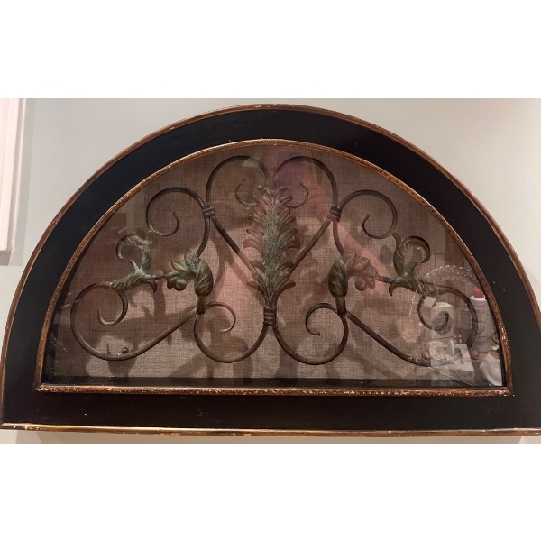 Arched Top Gothic Fireplace Screen 20L