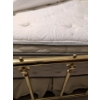 Image 8 : Brass Bed Frame with Mattress and Bedding