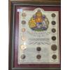 Image 3 : Framed Canadian Penny, Nickle and Dollar sets 