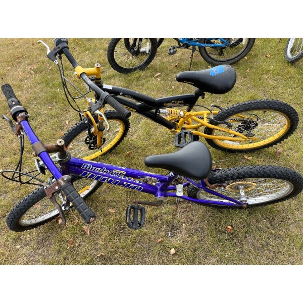 two kids mountain bikes