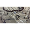 Image 3 : Fashion Jewelry and Decorative Items Including Glass Centerpiece and Marble Grinder