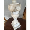 Image 2 : Side Table with Lamp and Fine Bone China Collectible Shoes